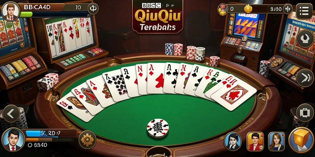 Tampilan gameplay QiuQiu yang menarik dan penuh strategi.