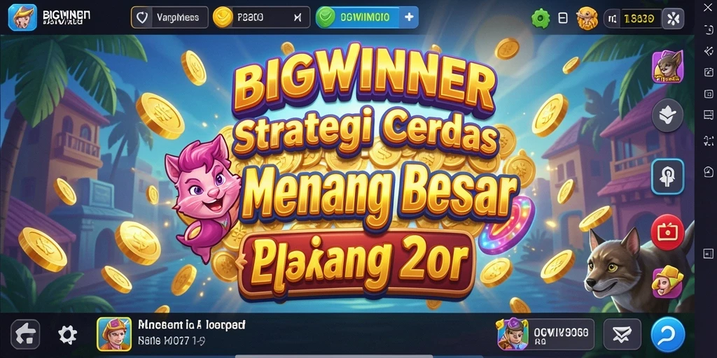 Tampilan gameplay <strong>BIGWINNER</strong> yang menampilkan strategi dan interaksi antar pemain.