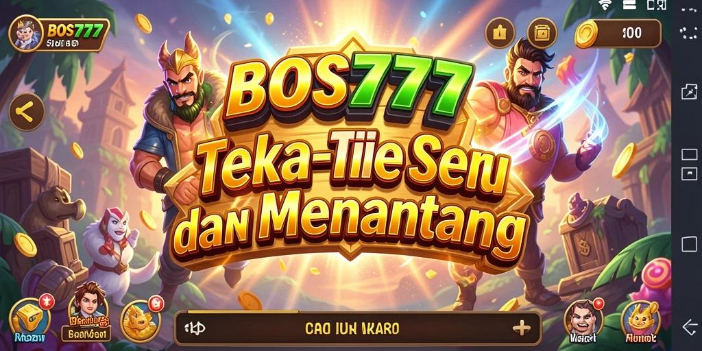 Tampilan gameplay seru dengan berbagai teka-teki menarik.