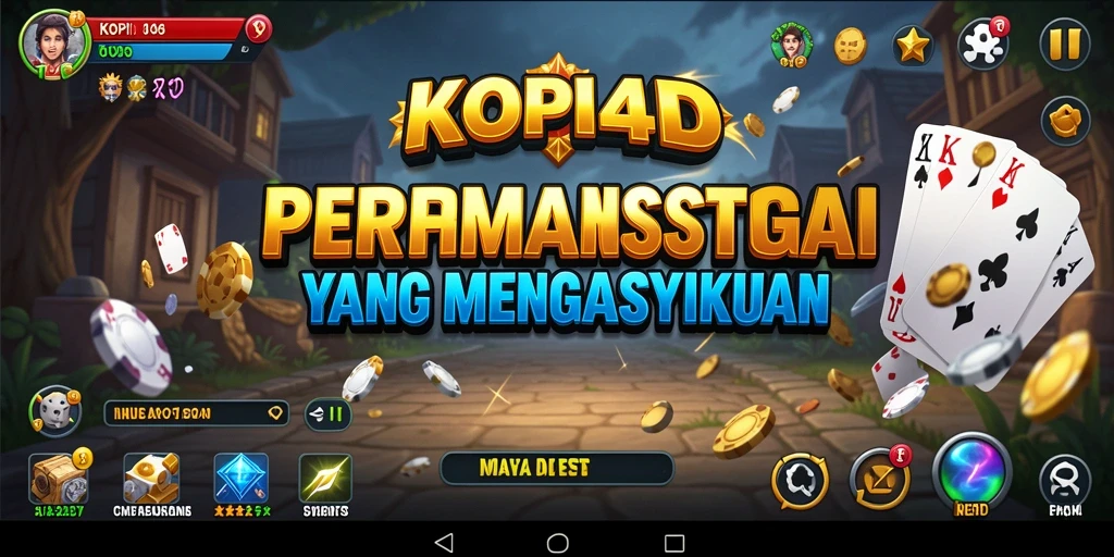 Tampilan gameplay menegangkan dalam KOPI4D yang penuh strategi.