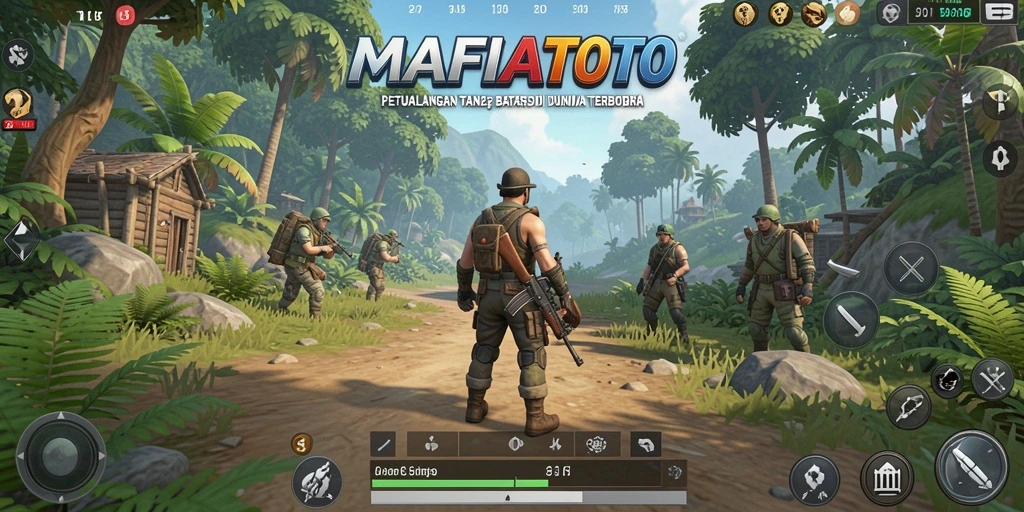Screenshot MAFIATOTO menampilkan keindahan grafik dunia terbuka.