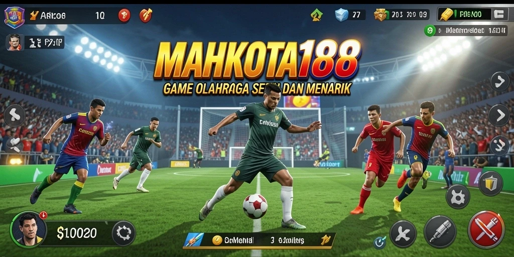 Tampilan menarik olahraga seru di MAHKOTA188.