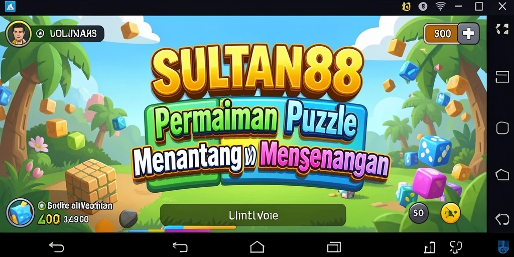 Tampilan utama SULTAN88 dengan gameplay Puzzle yang menarik.