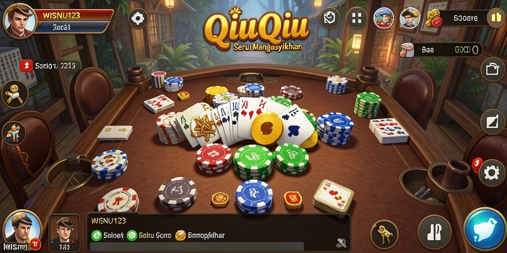 Tampilan gameplay seru dan menantang di WISNU123.