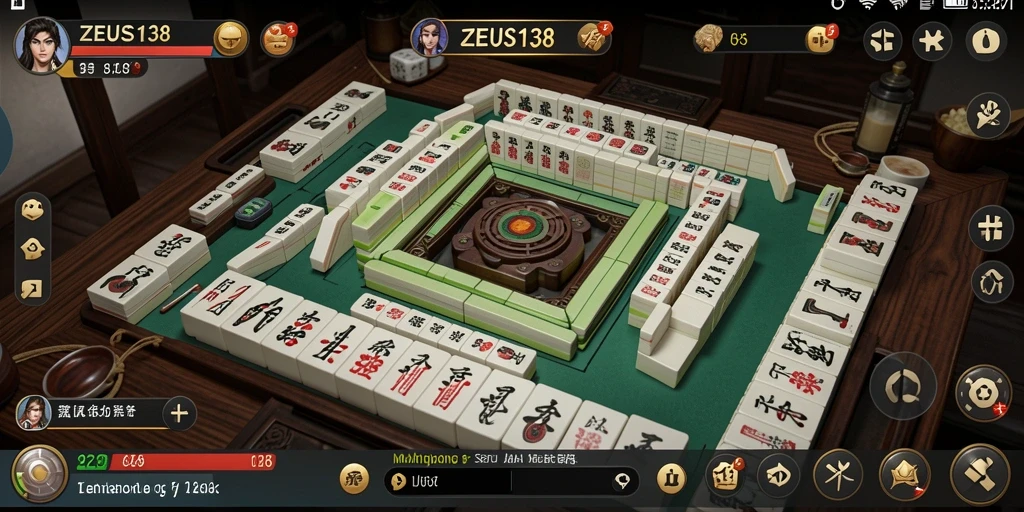Gameplay seru dan menantang di ZEUS138 Mahjong.